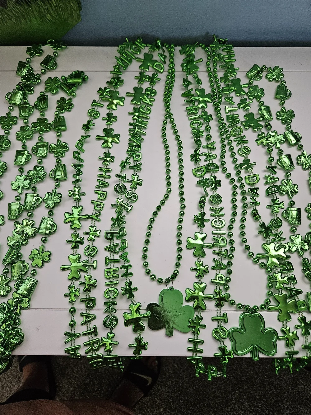 St. Patrick's Day Green Party Favor Kit - Assorted Green Accessories